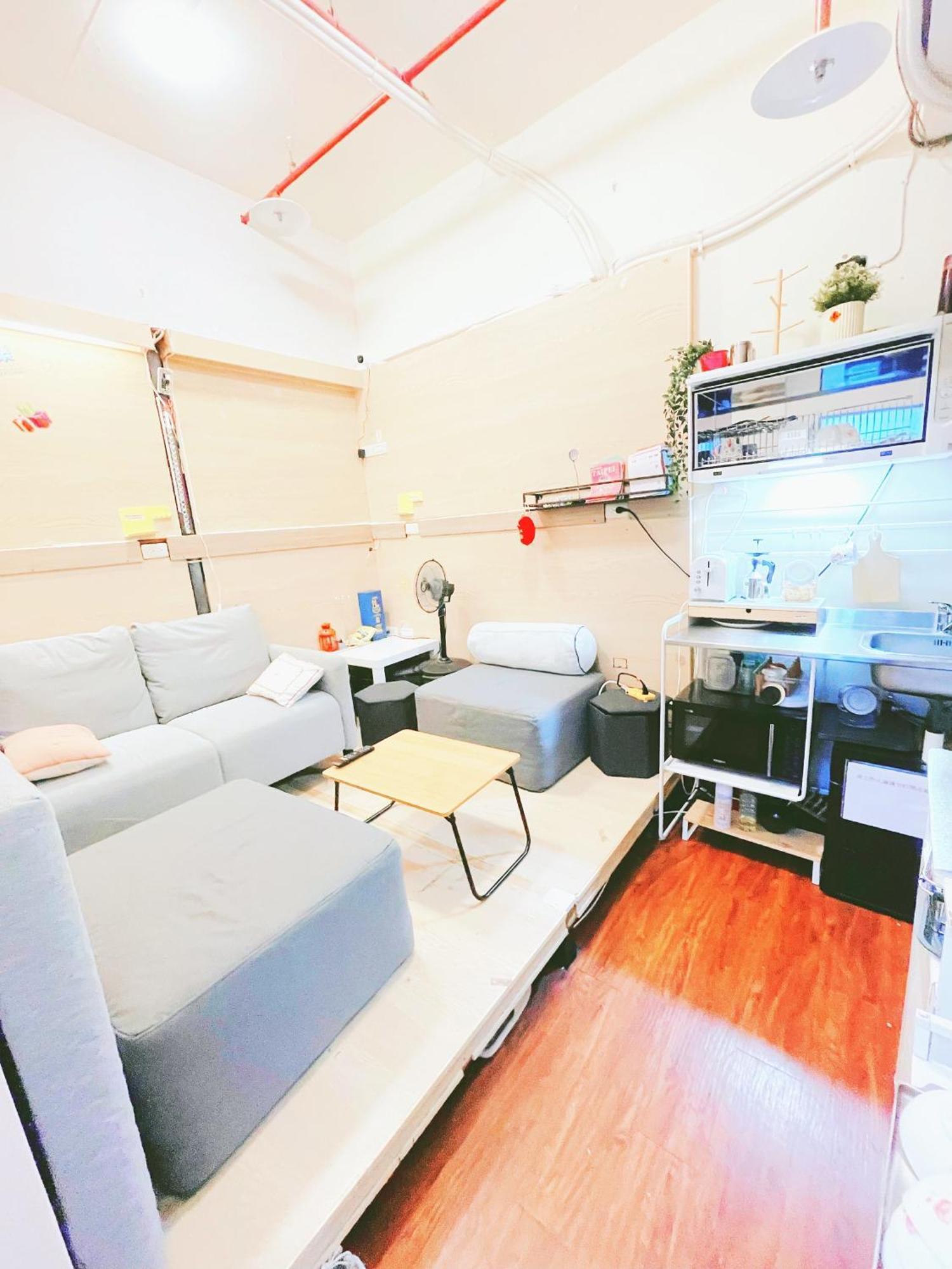 晶城青年旅館 4F Taipei Eksteriør billede